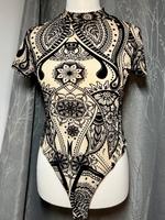 Body halb transparent beige schwarz xxl Walle - Utbremen Vorschau