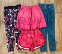 Shorts Leggins Rock Gr. 134/140 TCM pink Baumwolle *Set 3+1 Teile Leipzig - Großzschocher Vorschau