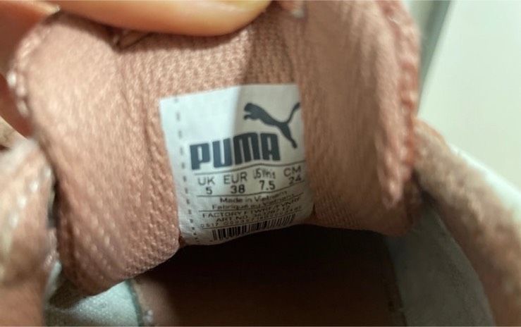 Puma plateau schuhe rosa in Aachen