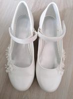 Kommunionsschuhe, festliche Schuhe, Ballerinas,Perlen,Blumen Gr36 Wuppertal - Langerfeld-Beyenburg Vorschau