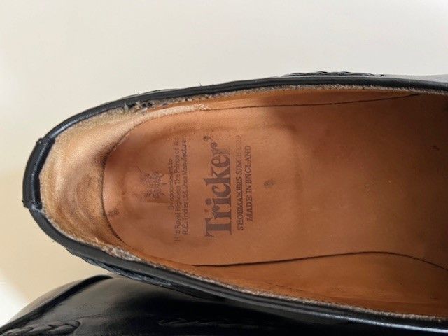 Tricker‘s Tassel Loafer ‚Sloane‘, schwarz, Größe 9 in München