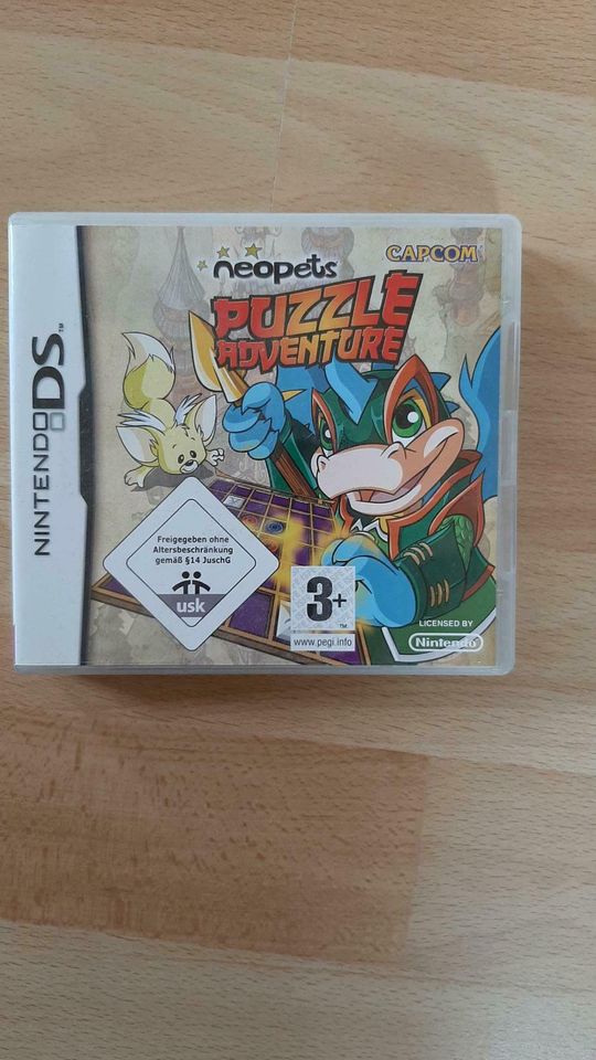 Nintendo DS neopets puzzle adventure in Faid