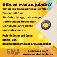 PVC BANNER Individuelles Design ab 20 € Niedersachsen - Emden Vorschau