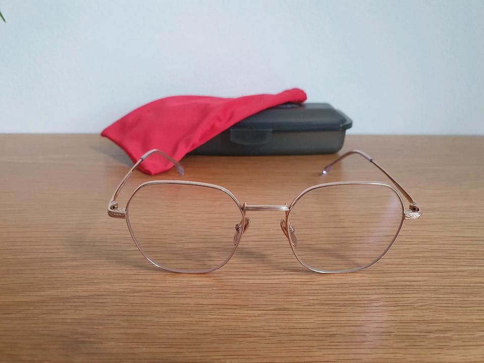 DIETER FUNK Titan-Brille Pilau C3- mit Blaulichtfilter von HOYA in Hamburg