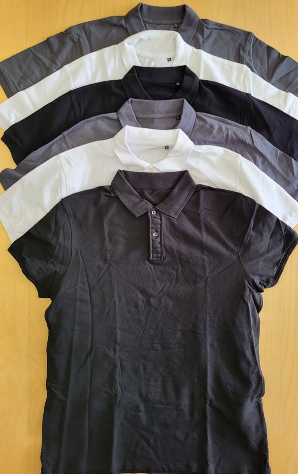 6er Set Herren Polo Shirts, Größe XL in Olbernhau