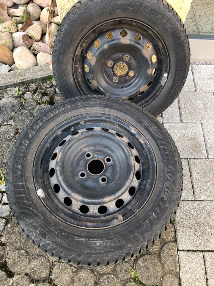 3 x 14 Zoll Stahlfelgen Toyota Yaris 5Jx14 E39 in Stuttgart