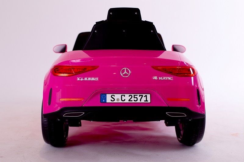 Kinder Elektroauto Mercedes in Weiß, schwarz, pink in Remscheid