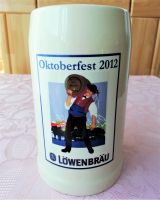 Bierkrug 0,5 L Oktoberfest 2012 Löwenbräu unbenutzt Bayern - Amberg Vorschau