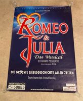 Musicalplakat Romeo & Julia  Wien DIN A 0 von 2005 Hessen - Langenselbold Vorschau