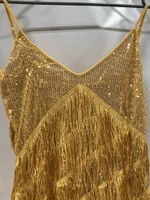 20er Jahre Charleston Flapper Kleid Goldfarbend gr L ca gr 40 Nordrhein-Westfalen - Wilnsdorf Vorschau