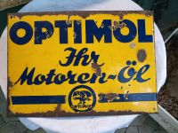 Originales OPTIMOL Blechschild München - Bogenhausen Vorschau