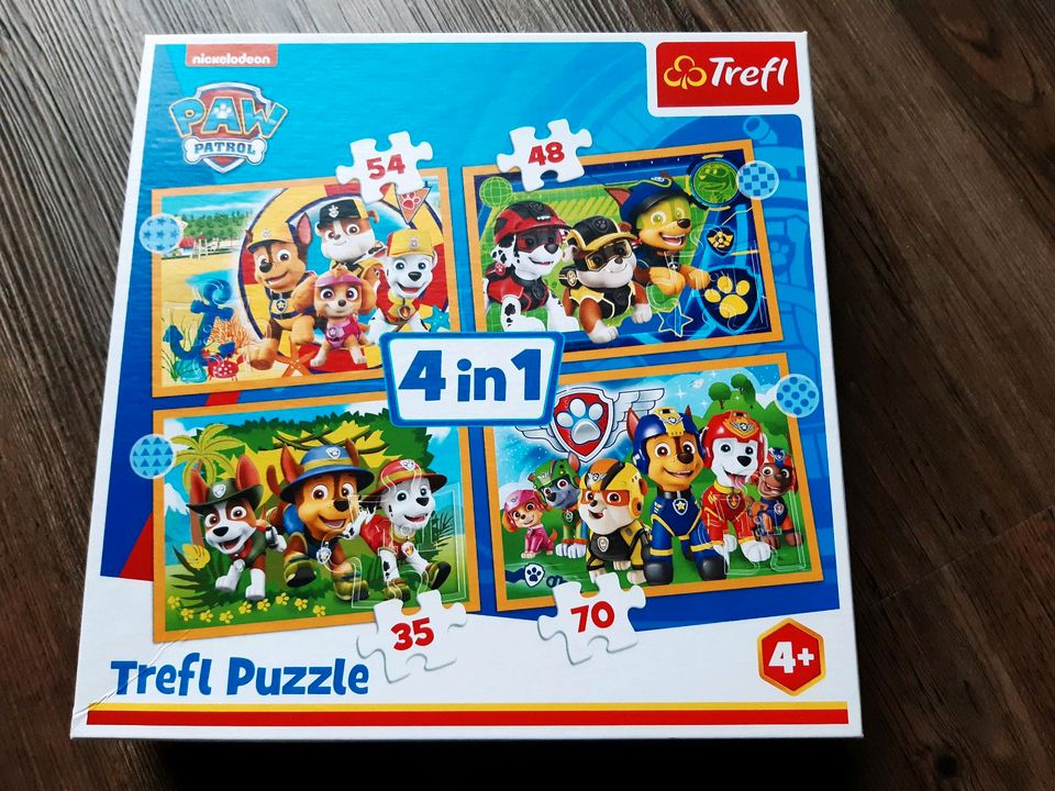 PAW Patrol, 4 in 1 Puzzle in Poppenhausen