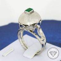 M*163007 Wert 1.750,- Antiker Smaragd Ring 750 Gold 18KT XXYY Essen - Karnap Vorschau