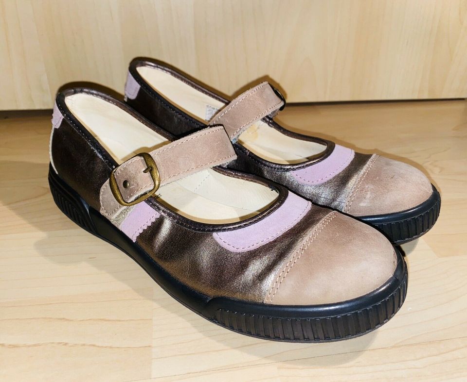 Bama Ballerinas Schuhe Halbschuhe, Leder, Gr.38, olivgrün, neu in Berlin