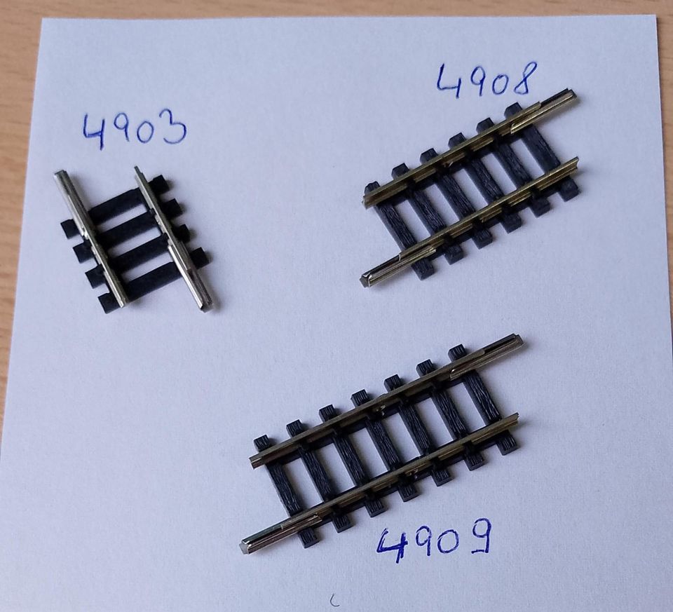 Spur N Schienen - gerade - 4903, 4904, 4905, 4906, 4907, 4908, .. in Buchloe