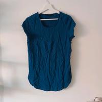 ♥︎ Vero Moda ♥︎ Blusenshirt Gr. L ♥︎ petrol ♥︎ Niedersachsen - Wedemark Vorschau