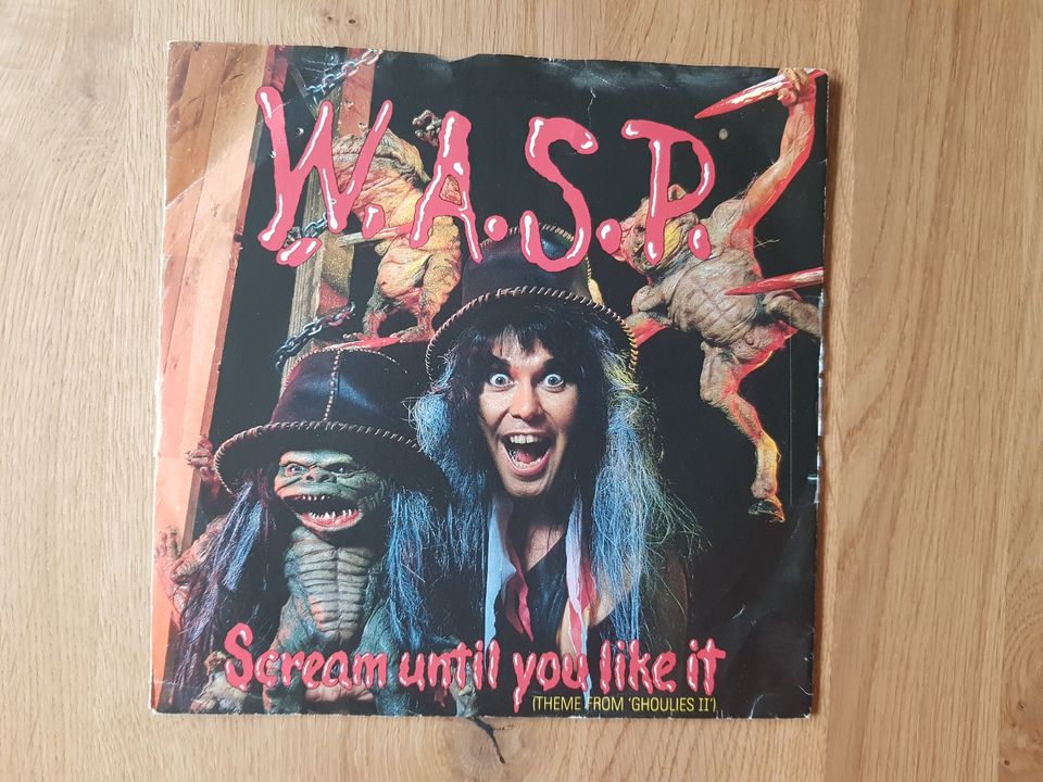 W.A.S.P. Scream until you like it Vinyl WASP Schallplatte Musik in Bernhardswald