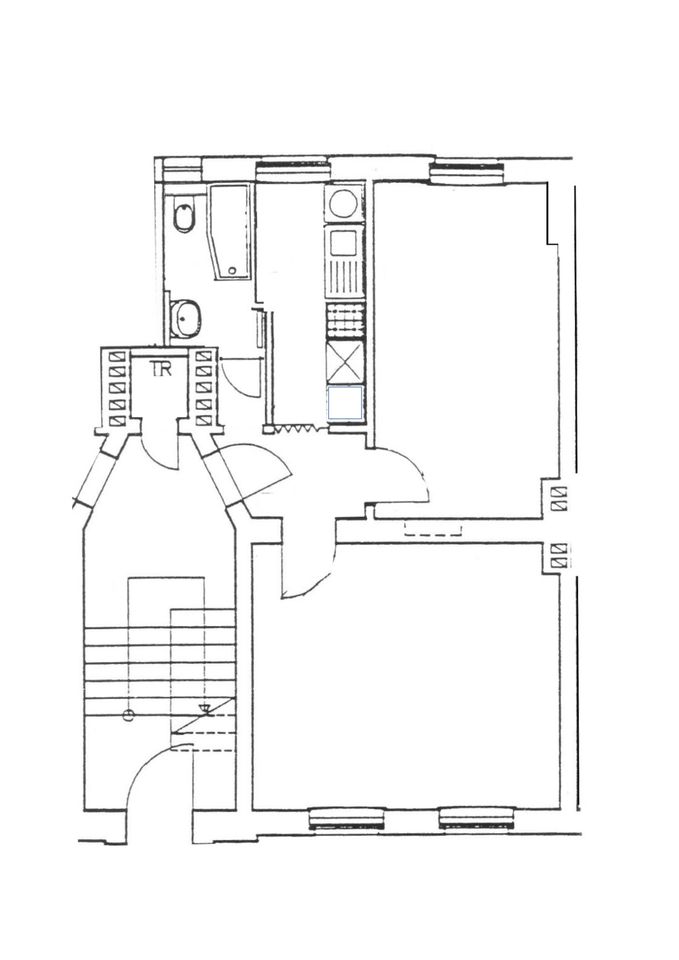 Schöne Lichtdurchflutete 2-Zimmerwohnung in Brandenburg an der Havel