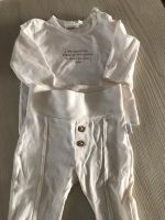 56/62 noppies Creme beige Shirt Hose Baby Geburt Neugeborene Nordrhein-Westfalen - Witten Vorschau