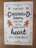 Poster Gingerbread Bakery Lebkuchenmann Weihnachten Thüringen - Bad Klosterlausnitz Vorschau