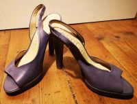 Neuwertige Leder-High-heels (Gr. 38) Bayern - Veitsbronn Vorschau