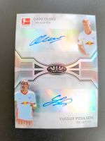 Topps Dual Auto /25 Olmo Poulsen Bundesliga Tier One RBL Leipzig Leipzig - Probstheida Vorschau