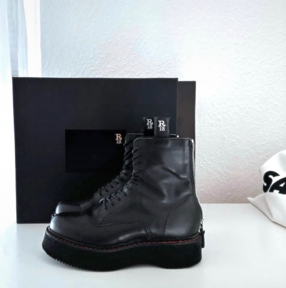 R13 Designer Boots im modernem Look und toller Leder Qualität in Dortmund