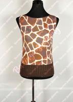 ✨ Hingucker Designer Top Marc Cain Braun creme Giraffe N3 ❣️ Berlin - Steglitz Vorschau