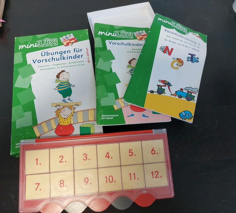 Mini LÜK Kasten mit 2 Büchern in Beselich