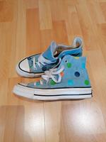 Chucks Converse Allstar blau Punkte Dots Gr 36,5 Niedersachsen - Meine Vorschau
