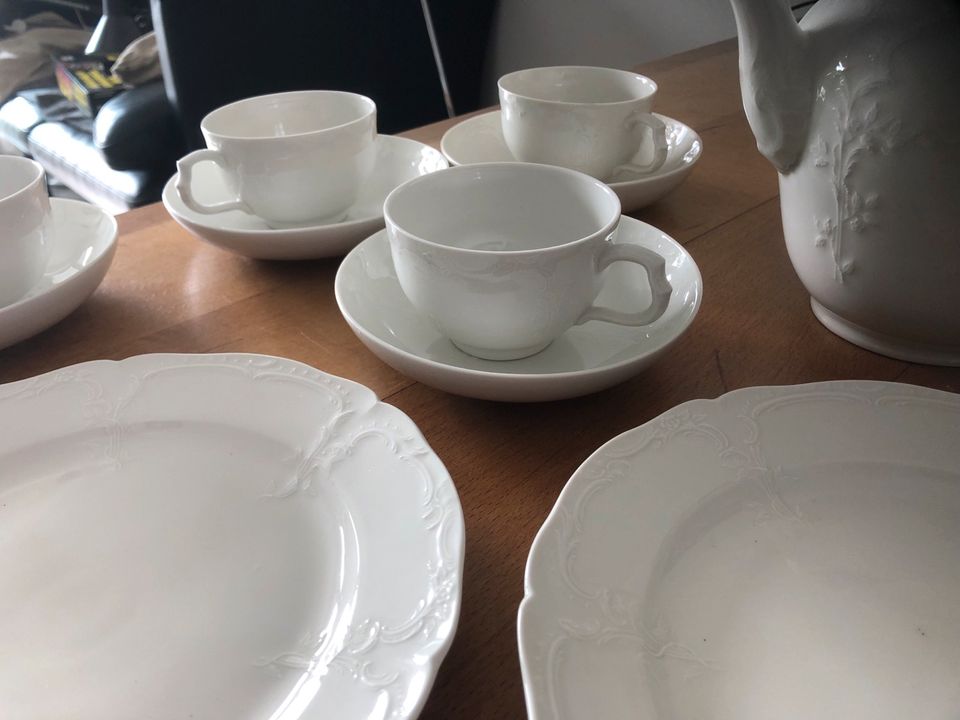 KPM Neuzierat Gedeck Kaffeekanne Teekanne Tasse Teller Zuckerdose in Norderstedt