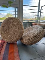 2 Ikea Sitzhocker rattan Korb vintage boho ethno Innenstadt - Köln Altstadt Vorschau