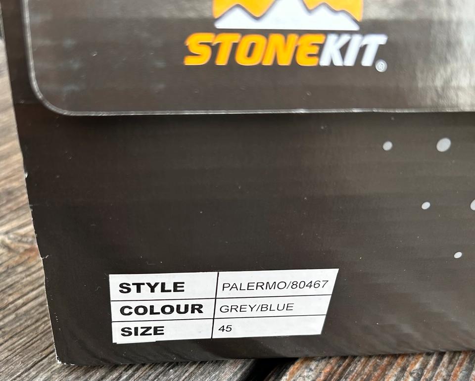 Sicherheitsschuhe StoneKit S1 Palermo Gr 45 NEU ungetragen in Egmating