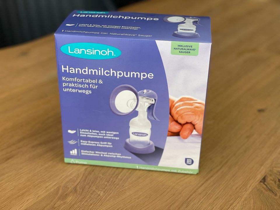 Handmilchpumpe von Lansinoh – Leicht und praktisch