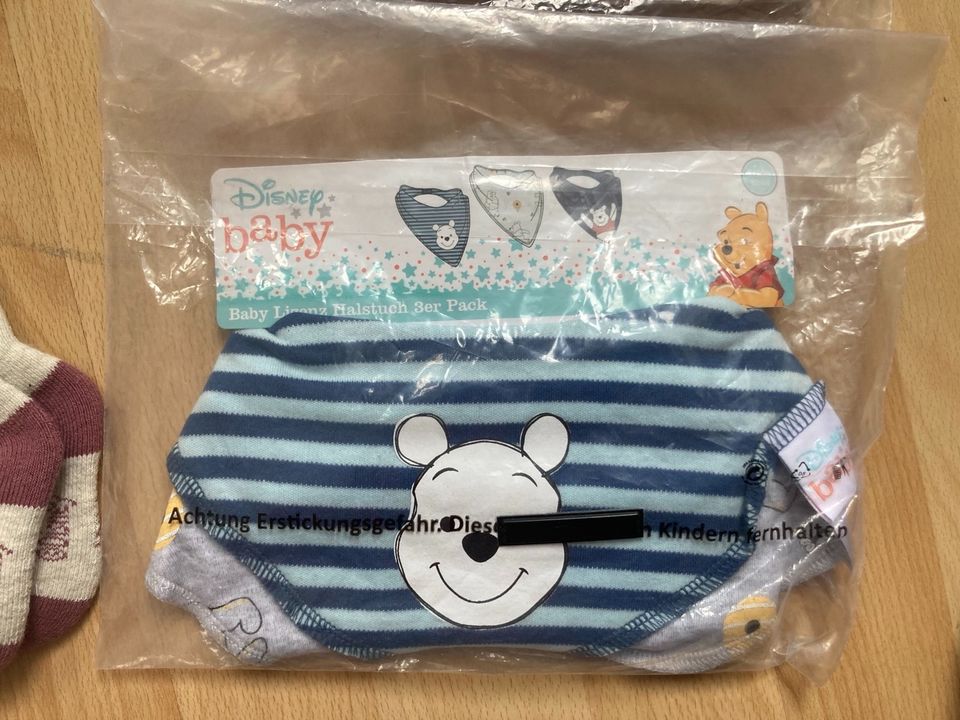 NEU Disney Set 62/68 + 74/80, Mütze, Tuch, Socken, Schuhe in Leipzig