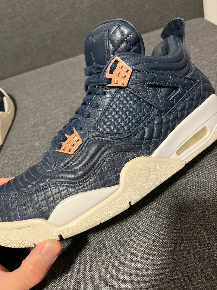 Air Jordan 4 Retro Premium Obsidian| Gr. 44 |Neuwertig & Gepflegt in Ingolstadt