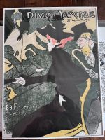 Jugendstil Bild Plakat Toulouse Lautrec Divan japonais Hannover - Linden-Limmer Vorschau