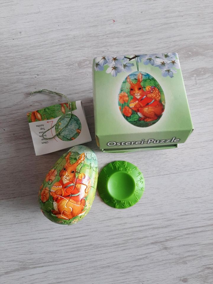 Osterei-Puzzle 3D Bookmark Osterhase in Minden