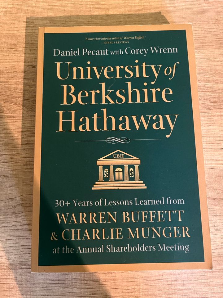 University of Berkshire Hathaway Warren Buffet & Charlie Munger in Düsseldorf