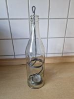 Windlicht aus Flasche mit Teelichthalterung zum Hängen Hessen - Obertshausen Vorschau