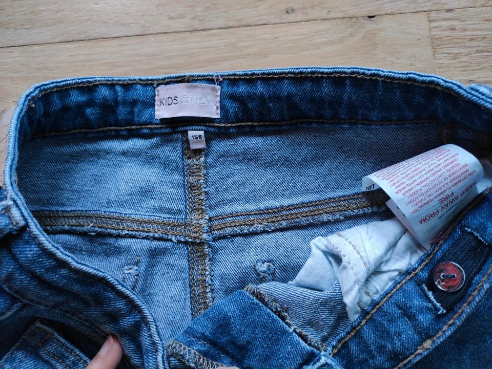 Kids only Jeans gerades Bein Gr. 158 *sehr guter Zustand* in Meerane