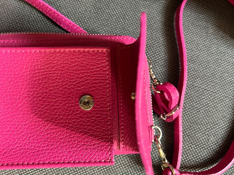 Handtasche/ Handy+Geldbörse pink in Liederbach