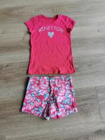 Benetton T-Shirt und Shorts in Größe 130 Rheinland-Pfalz - Bad Ems Vorschau