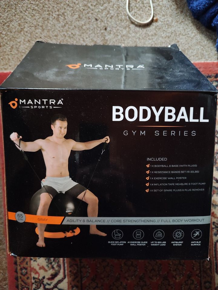 Mantra Sport Bodyball Fitnessstudio Serie 65cm in Diepholz