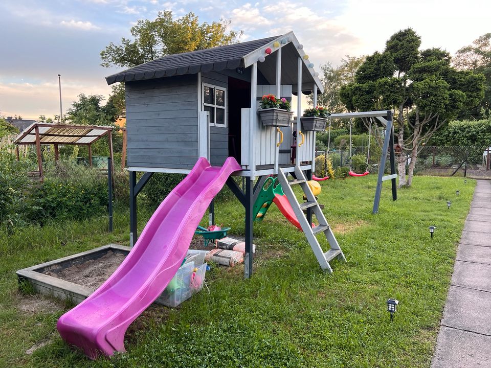 Eigentumsgarten mit Strom, Wasser und WC in Nordhausen Spielplatz in Nordhausen