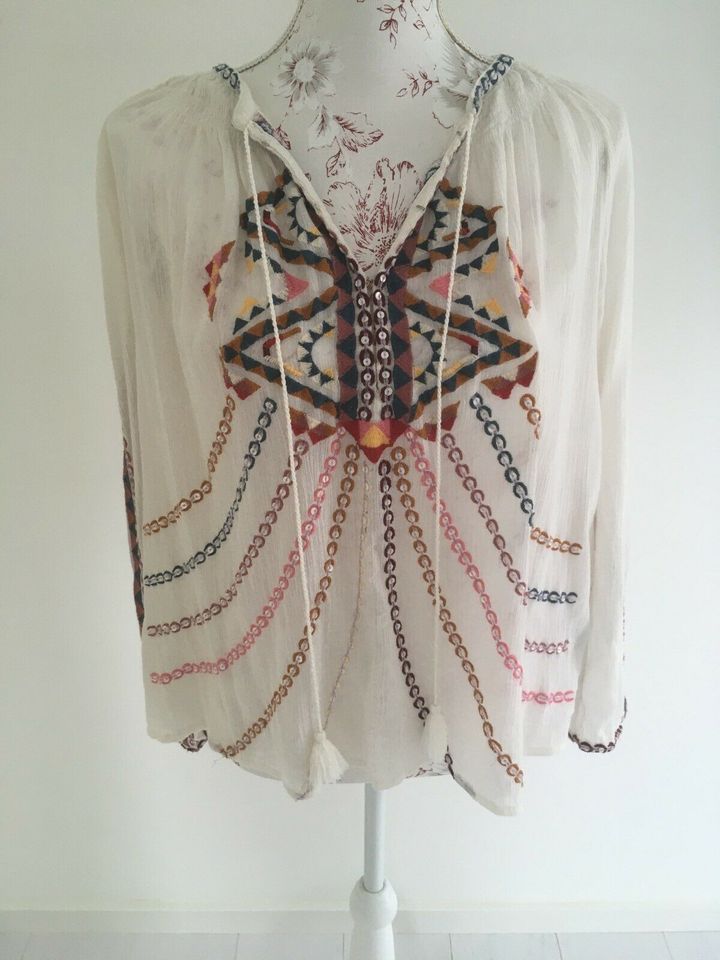 Bluse von Antik Batik, Hippie, Ethno, Gr. 36 in Kiel