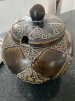 Steingut Bowle Topf mit Deckel, antik, gestempelt RM Nordrhein-Westfalen - Hagen Vorschau