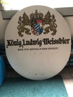 Schild König Ludwig Weissbier " Großes Schild " Nordrhein-Westfalen - Hattingen Vorschau