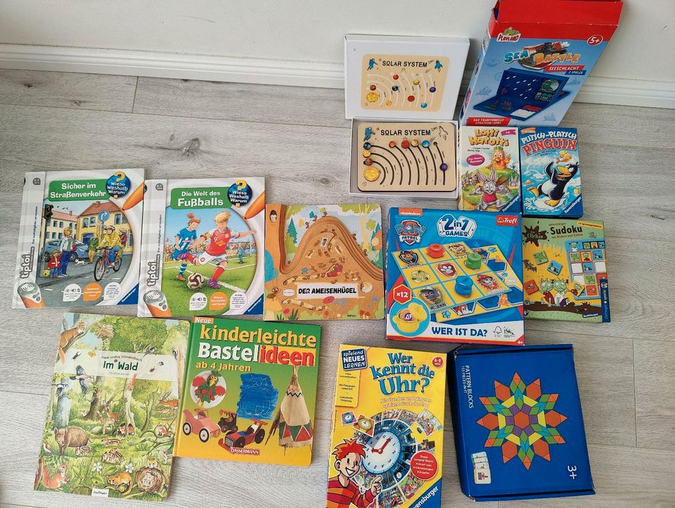 Kinderbücher- Verschiedene Spiele in Wahlstedt