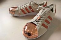 Adidas Superstar 80s Metal Toe, Sneaker, 42 2/3, beige rosé-gold West - Unterliederbach Vorschau